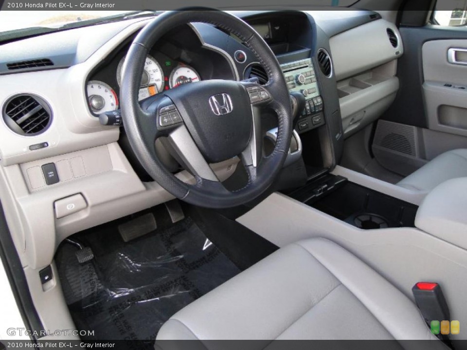 Gray Interior Dashboard for the 2010 Honda Pilot EX-L #47026782