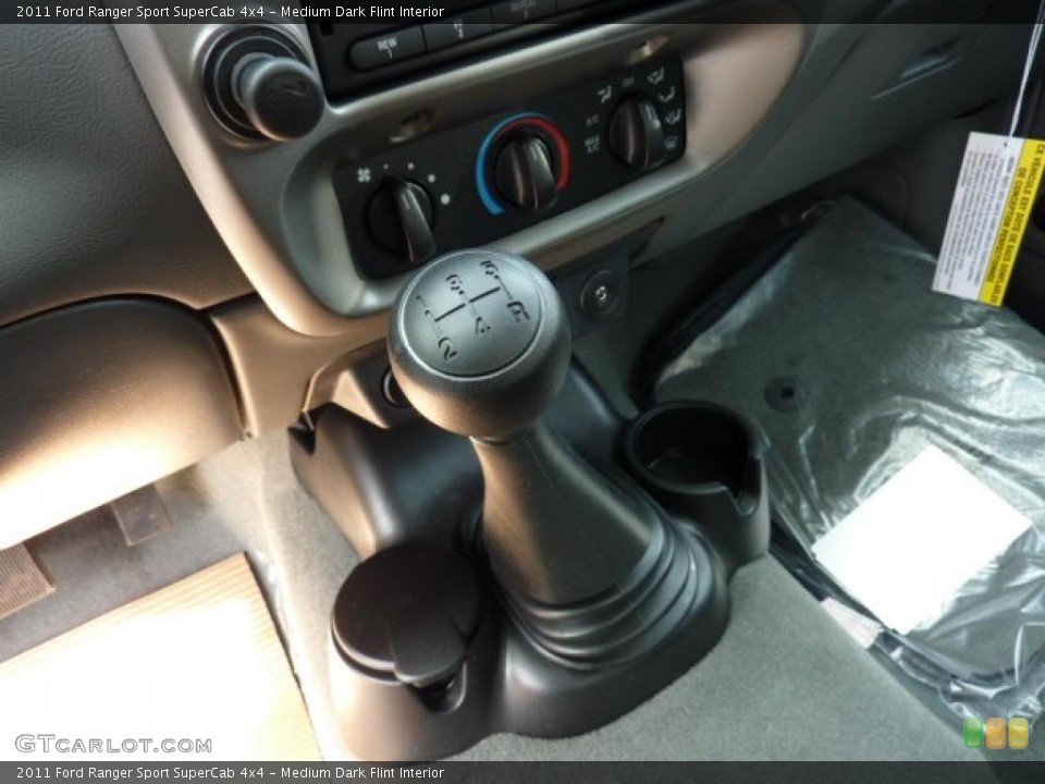 Medium Dark Flint Interior Transmission for the 2011 Ford Ranger Sport SuperCab 4x4 #47027340