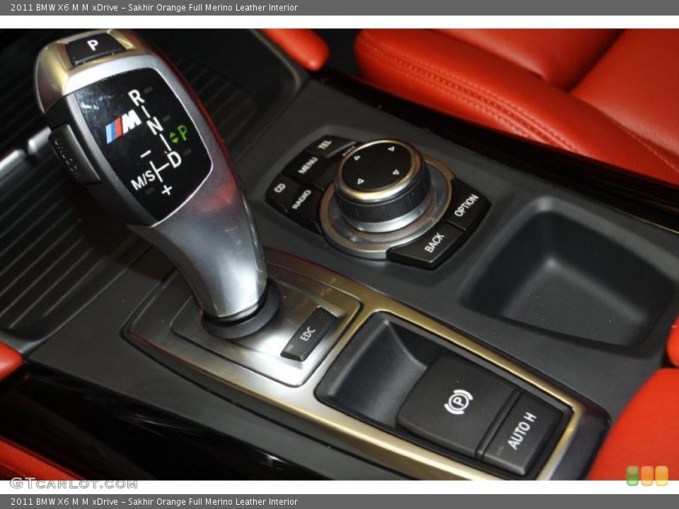 Sakhir Orange Full Merino Leather Interior Transmission for the 2011 BMW X6 M M xDrive #47027853