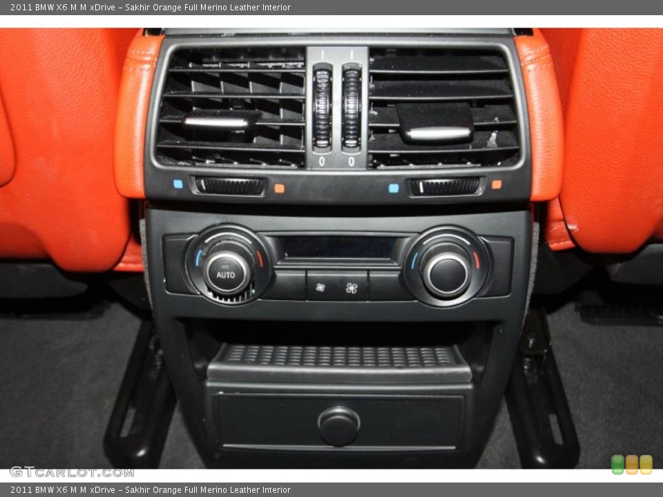 Sakhir Orange Full Merino Leather Interior Controls for the 2011 BMW X6 M M xDrive #47028057