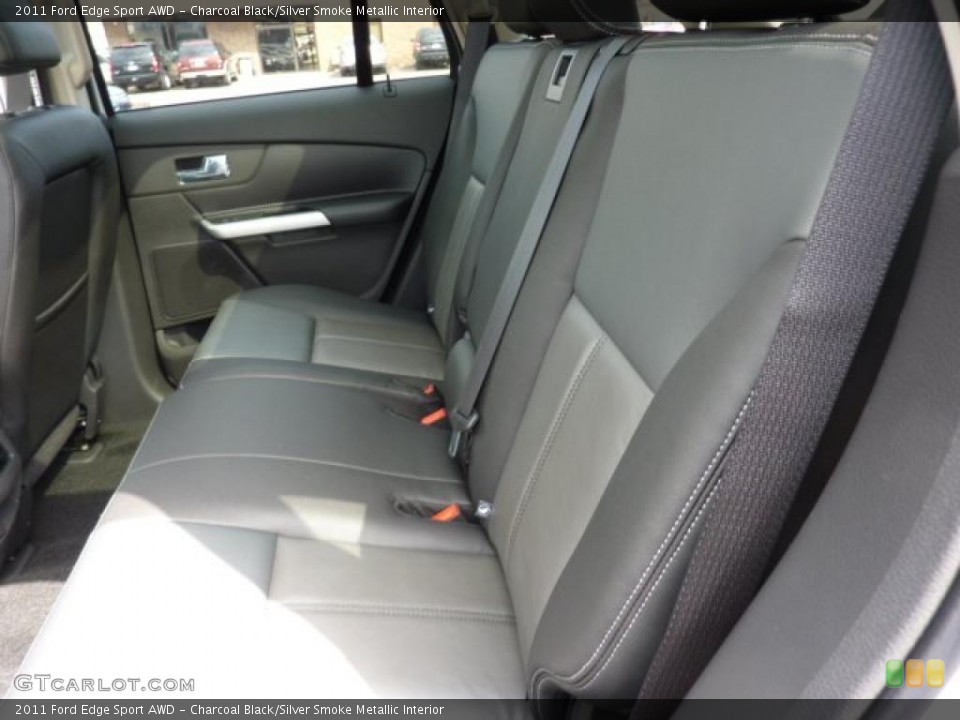 Charcoal Black/Silver Smoke Metallic Interior Photo for the 2011 Ford Edge Sport AWD #47028129
