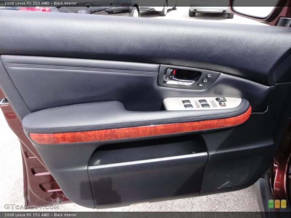 Black Interior Door Panel for the 2008 Lexus RX 350 AWD #47028331