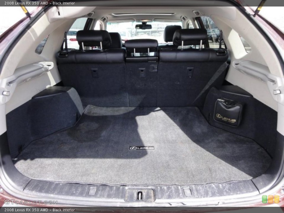 Black Interior Trunk for the 2008 Lexus RX 350 AWD #47028585
