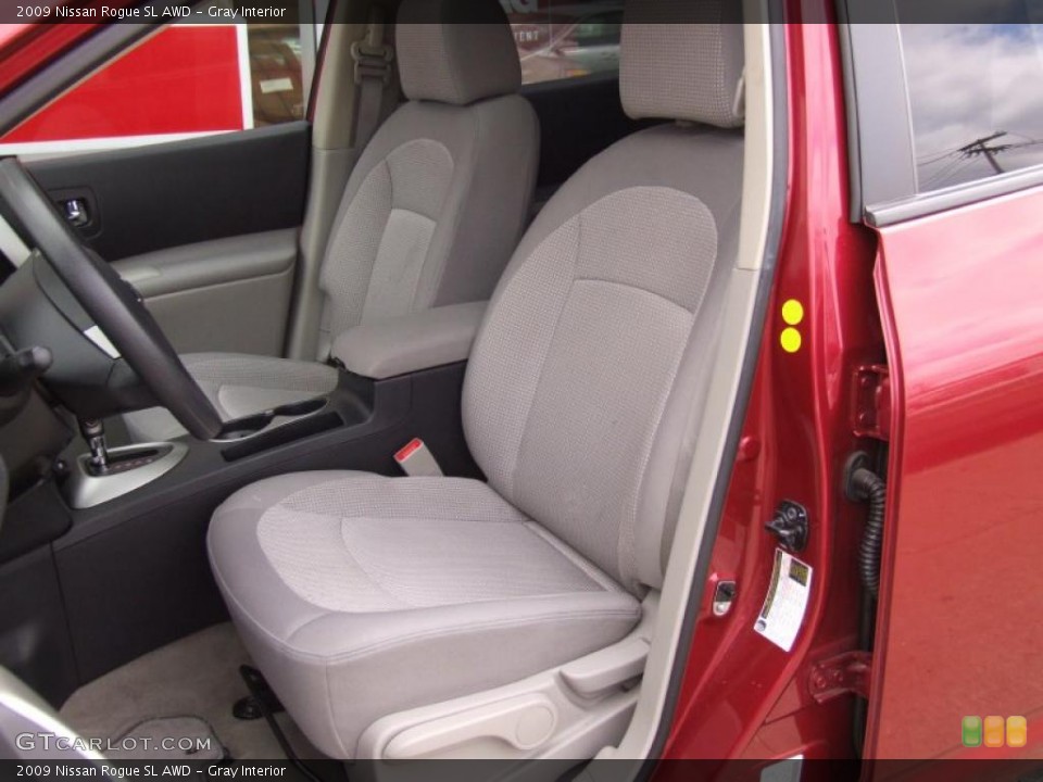 Gray Interior Photo for the 2009 Nissan Rogue SL AWD #47029809