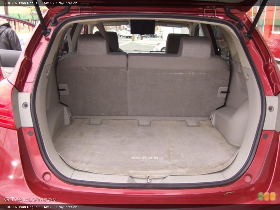 Gray Interior Trunk for the 2009 Nissan Rogue SL AWD #47029989