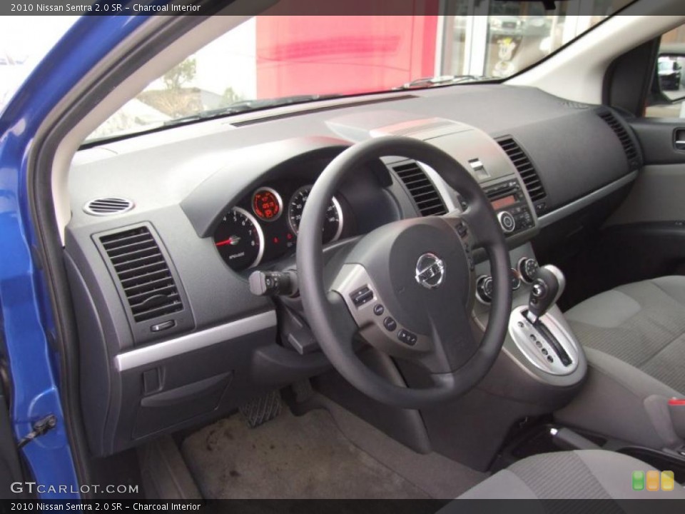Charcoal Interior Steering Wheel for the 2010 Nissan Sentra 2.0 SR #47031018