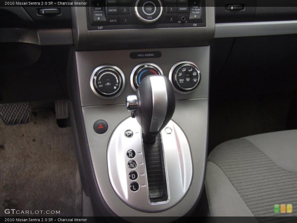 Charcoal Interior Transmission for the 2010 Nissan Sentra 2.0 SR #47031051