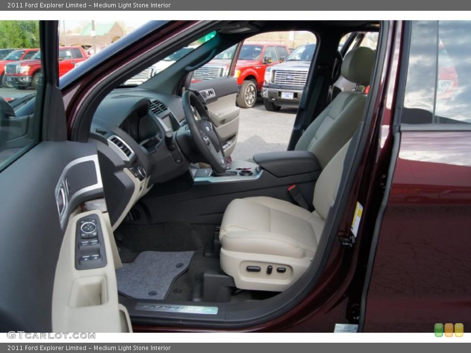 Medium Light Stone Interior Photo for the 2011 Ford Explorer Limited #47035053