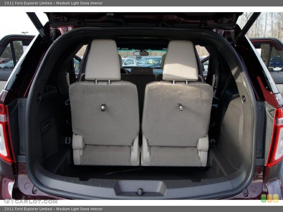 Medium Light Stone Interior Trunk for the 2011 Ford Explorer Limited #47035083
