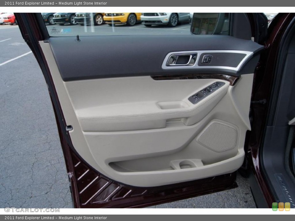 Medium Light Stone Interior Door Panel for the 2011 Ford Explorer Limited #47035260