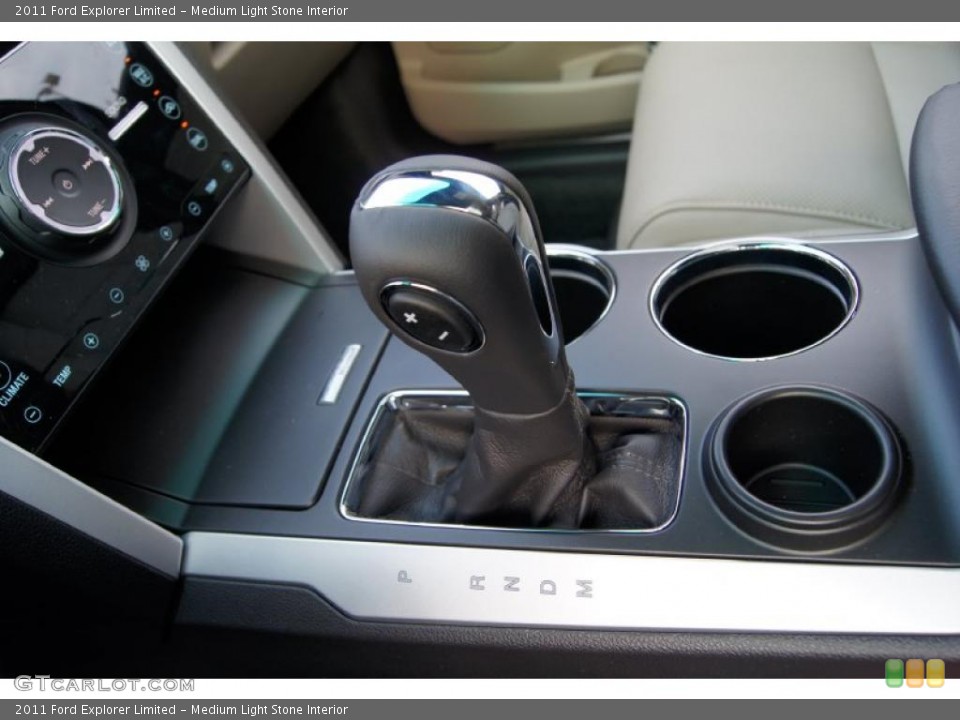 Medium Light Stone Interior Transmission for the 2011 Ford Explorer Limited #47035485