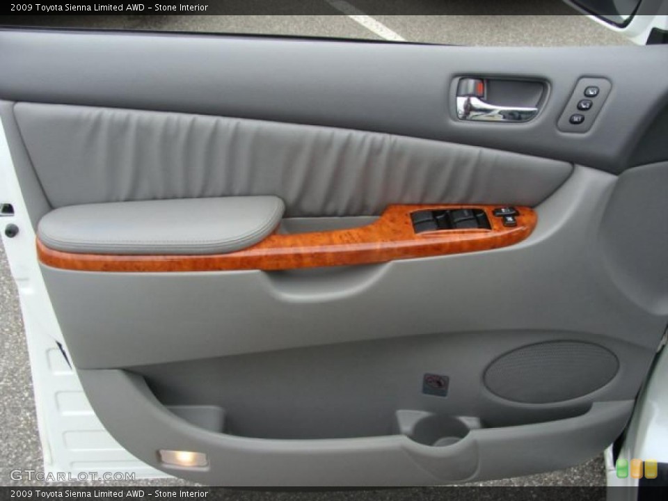 Stone Interior Door Panel for the 2009 Toyota Sienna Limited AWD #47036892