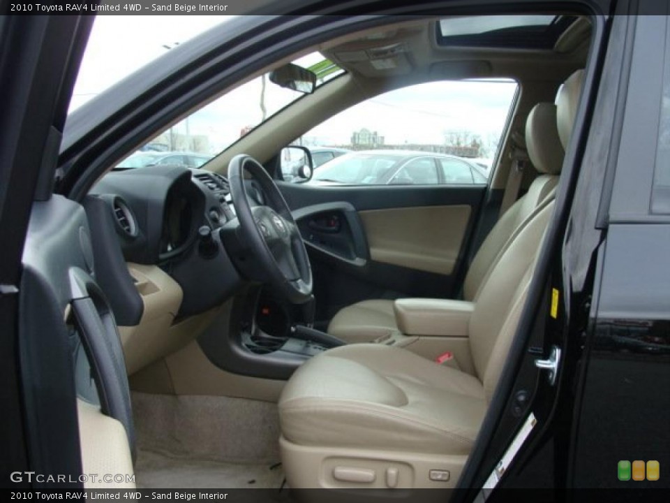 Sand Beige Interior Photo for the 2010 Toyota RAV4 Limited 4WD #47037315
