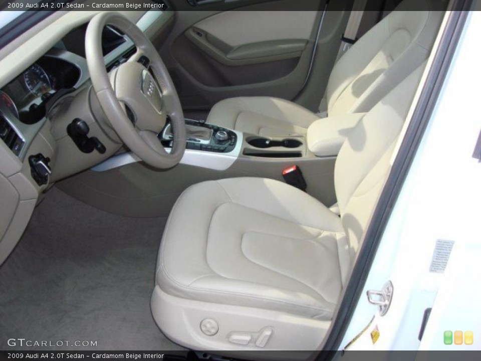Cardamom Beige Interior Photo for the 2009 Audi A4 2.0T Sedan #47038279