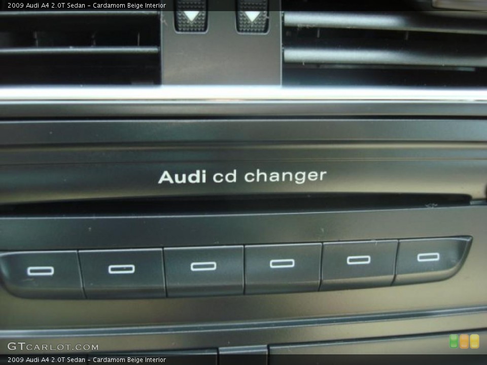 Cardamom Beige Interior Controls for the 2009 Audi A4 2.0T Sedan #47038482