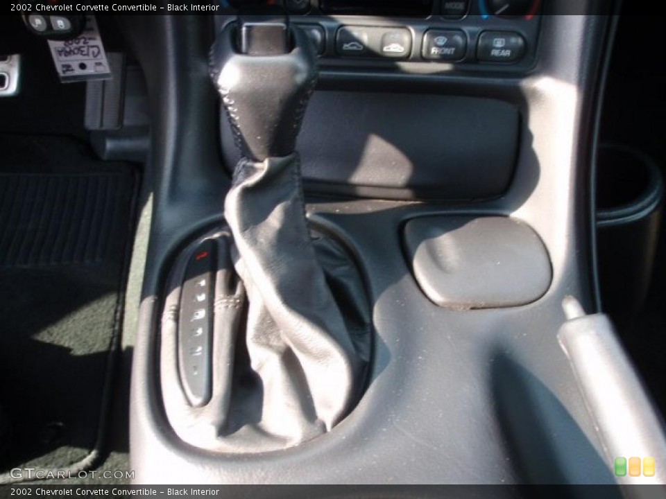 Black Interior Transmission for the 2002 Chevrolet Corvette Convertible #47038854