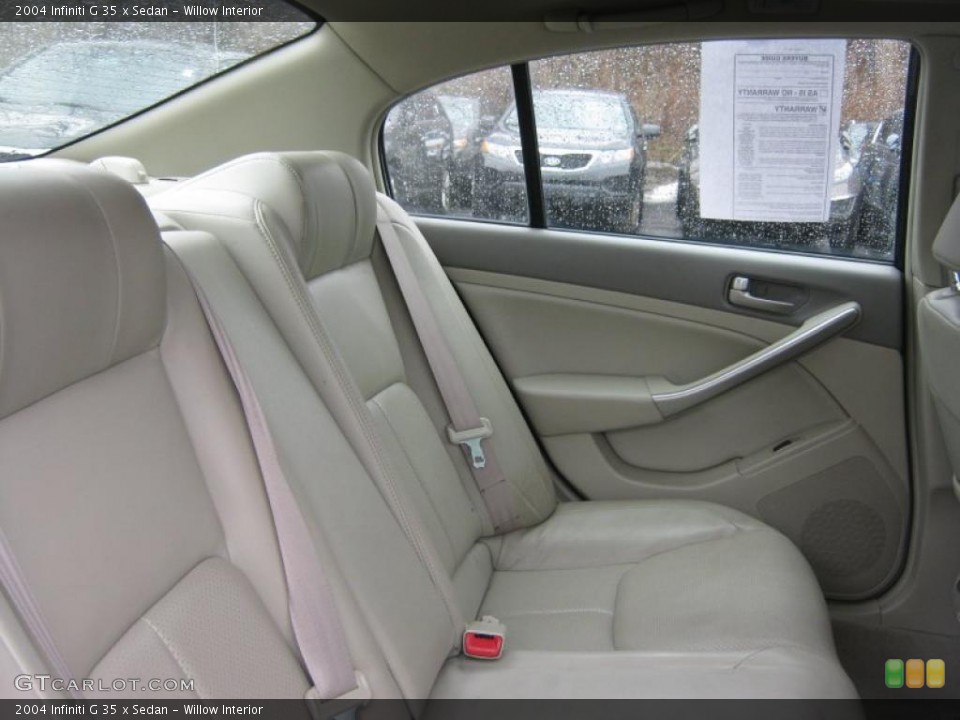 Willow Interior Photo for the 2004 Infiniti G 35 x Sedan #47039226