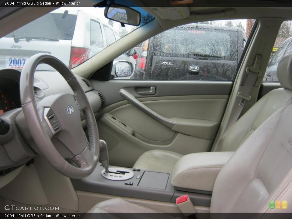 Willow Interior Photo for the 2004 Infiniti G 35 x Sedan #47039478