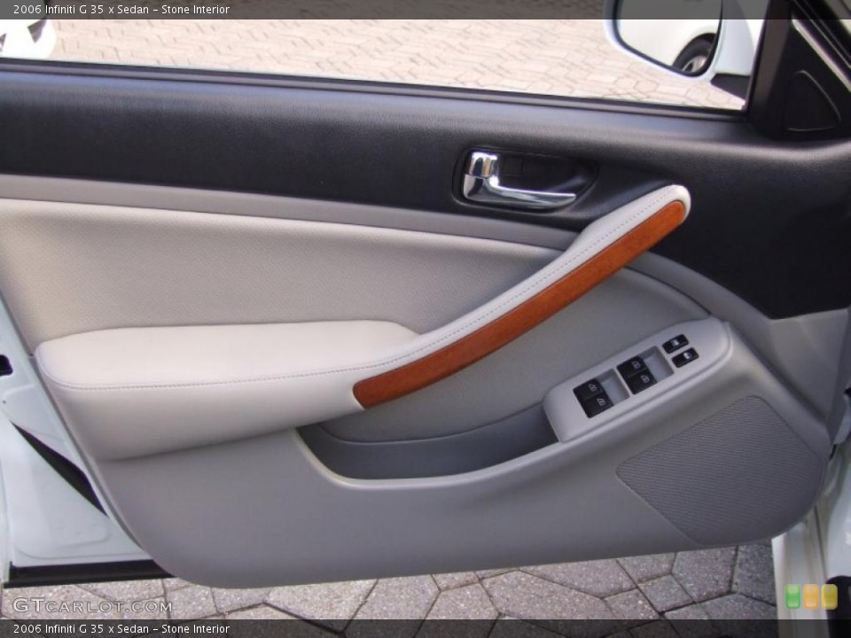 Stone Interior Door Panel for the 2006 Infiniti G 35 x Sedan #47040525