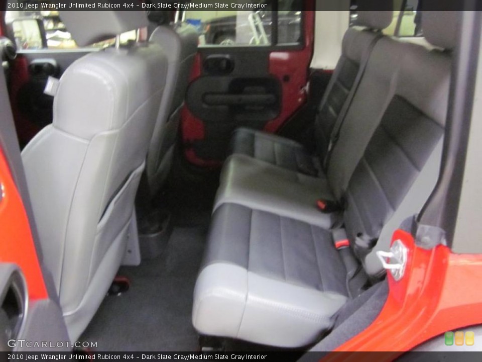 Dark Slate Gray/Medium Slate Gray Interior Photo for the 2010 Jeep Wrangler Unlimited Rubicon 4x4 #47040558