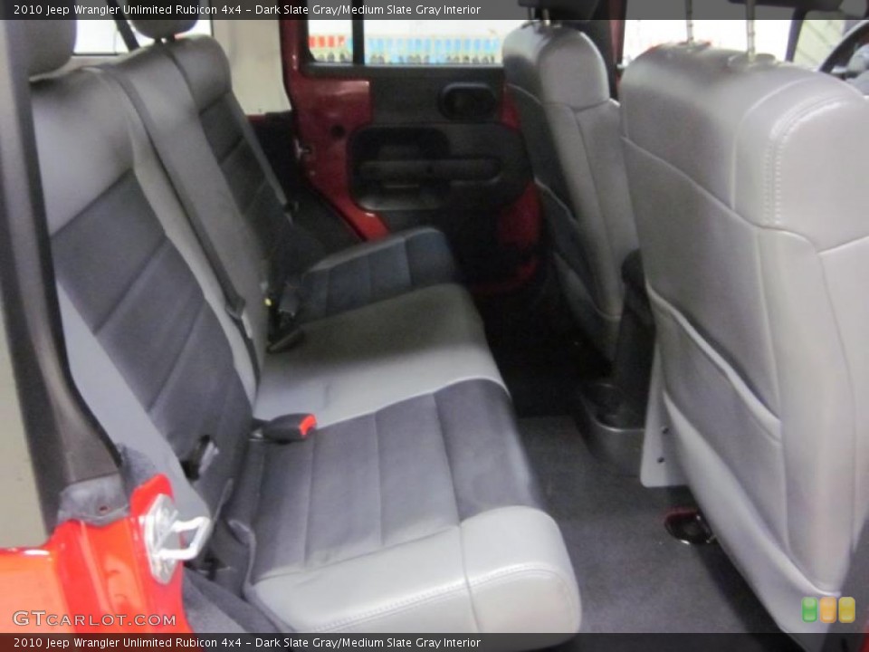 Dark Slate Gray/Medium Slate Gray Interior Photo for the 2010 Jeep Wrangler Unlimited Rubicon 4x4 #47040588