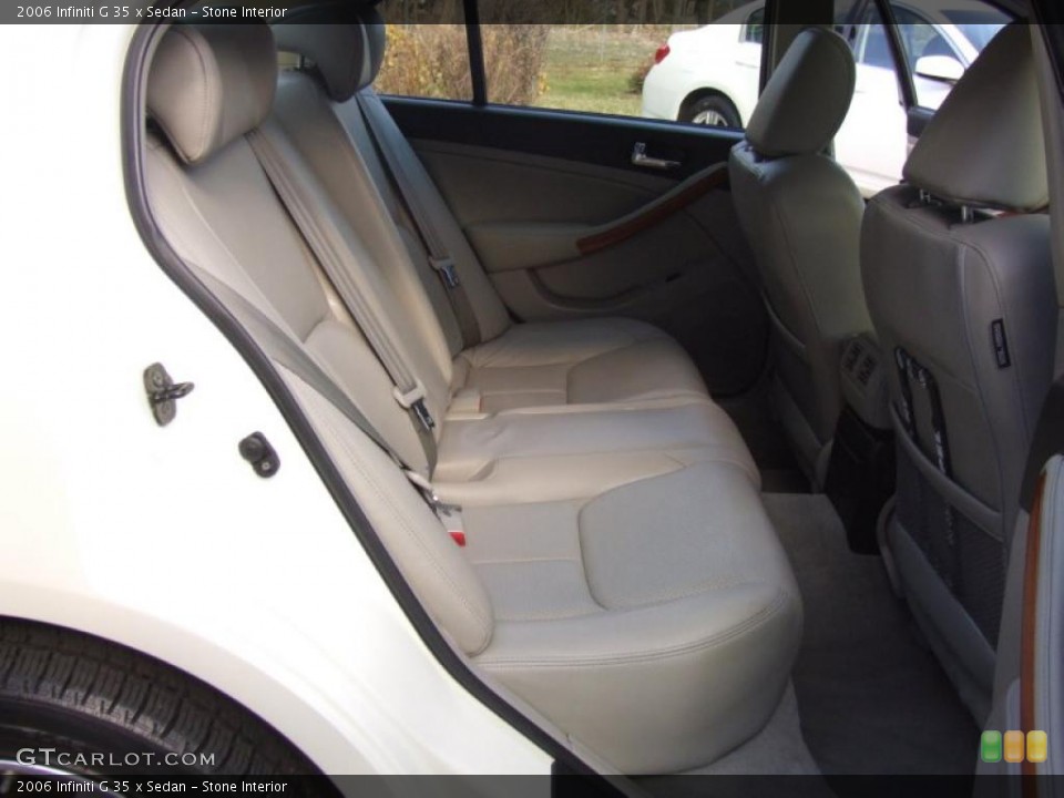 Stone Interior Photo for the 2006 Infiniti G 35 x Sedan #47040630