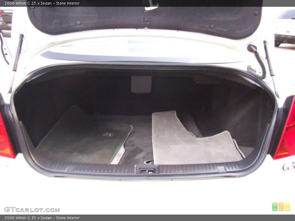 Stone Interior Trunk for the 2006 Infiniti G 35 x Sedan #47040771