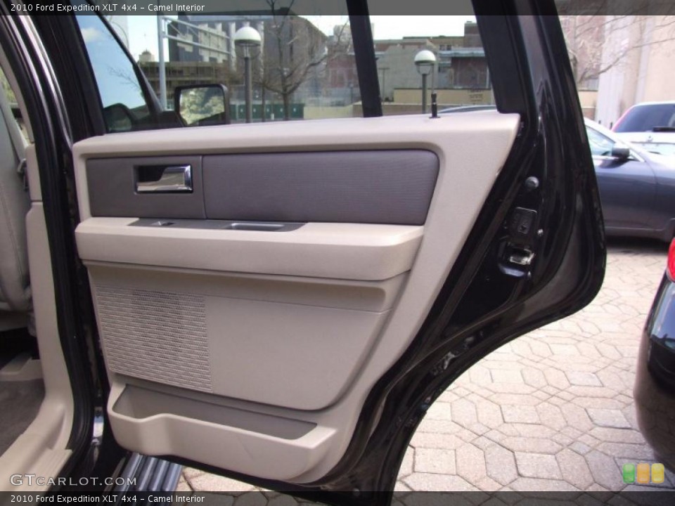 Camel Interior Door Panel for the 2010 Ford Expedition XLT 4x4 #47041854