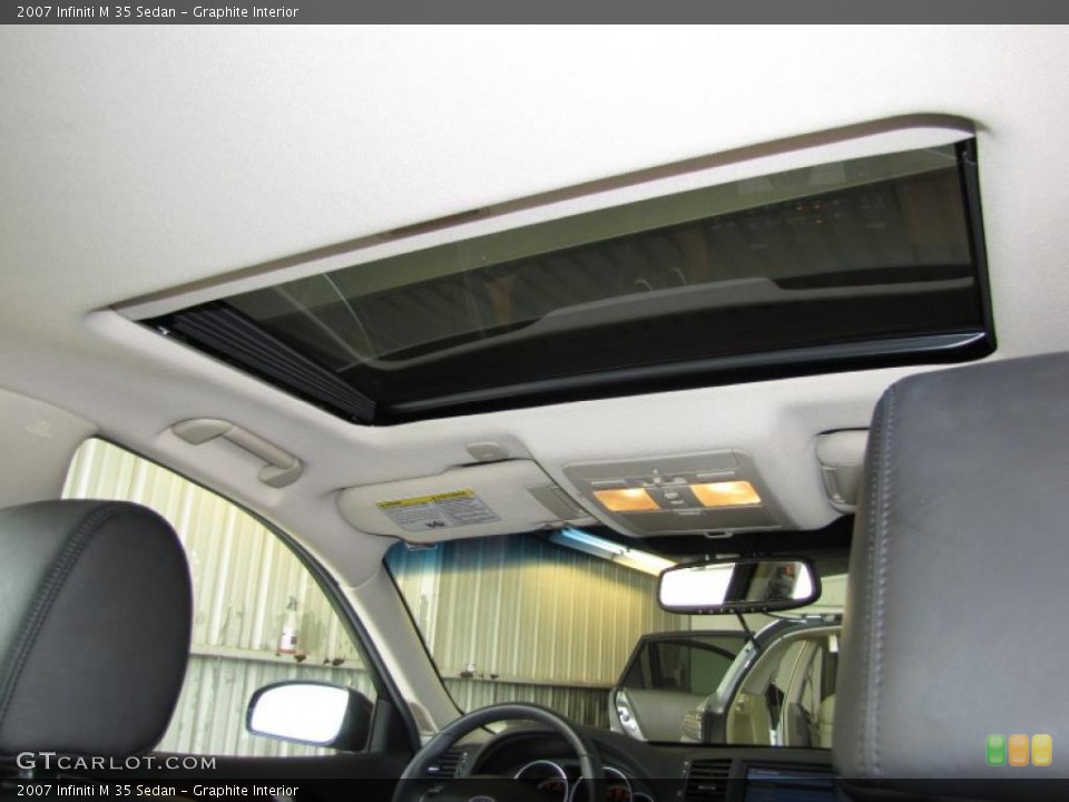 Graphite Interior Sunroof for the 2007 Infiniti M 35 Sedan #47042565