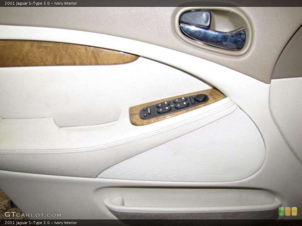 Ivory Interior Door Panel for the 2001 Jaguar S-Type 3.0 #47045046