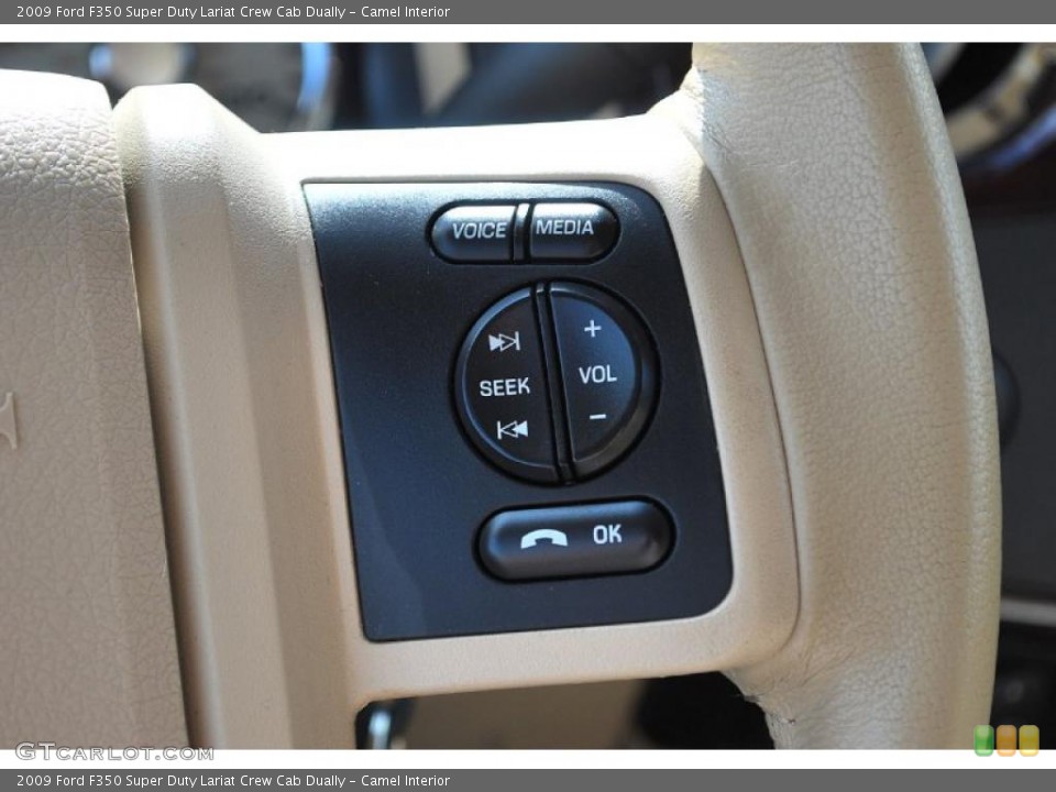 Camel Interior Controls for the 2009 Ford F350 Super Duty Lariat Crew Cab Dually #47045082