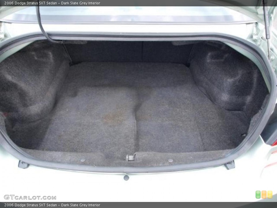 Dark Slate Grey Interior Trunk for the 2006 Dodge Stratus SXT Sedan #47046894