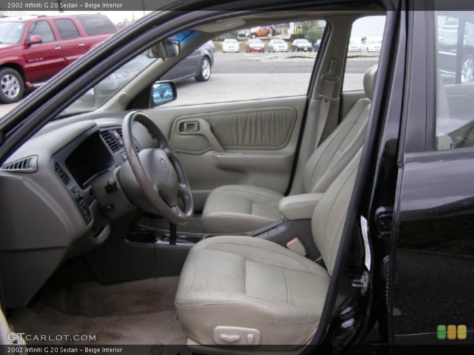 Beige Interior Photo for the 2002 Infiniti G 20 Sedan #47047407