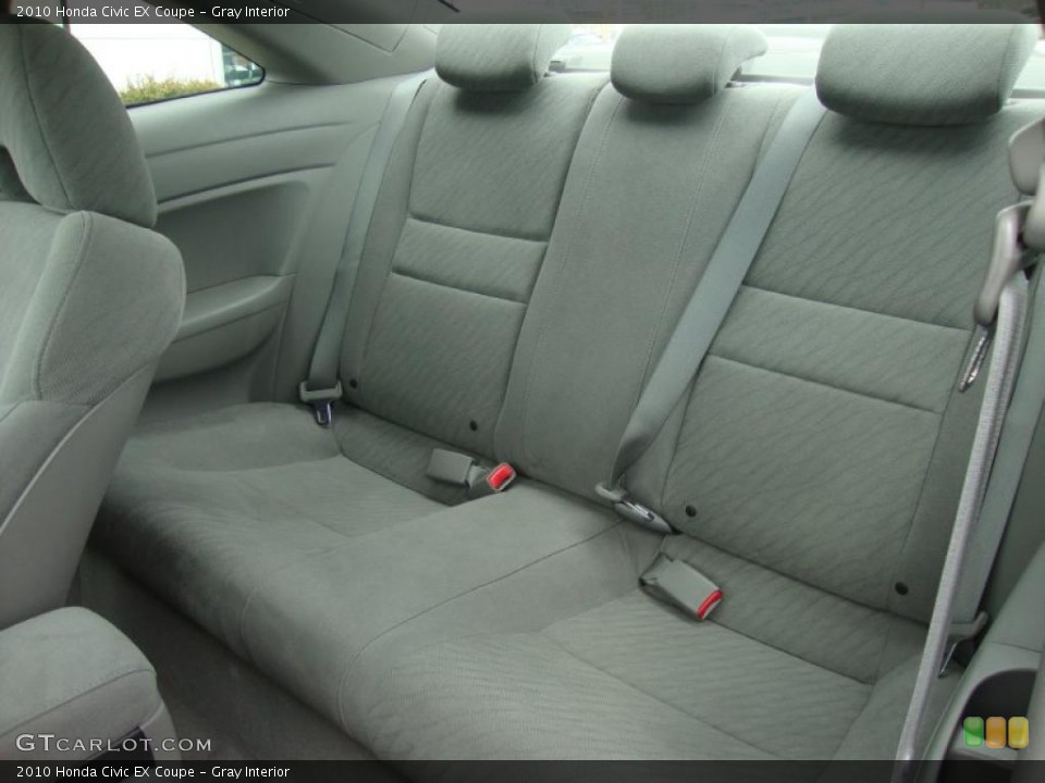 Gray Interior Photo for the 2010 Honda Civic EX Coupe #47049072
