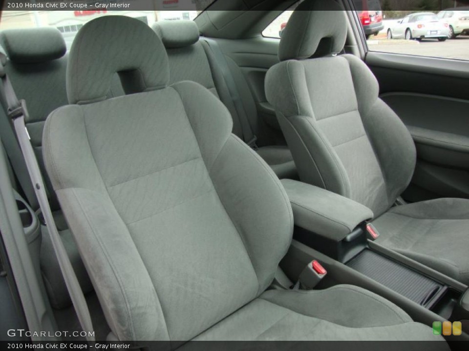 Gray Interior Photo for the 2010 Honda Civic EX Coupe #47049108