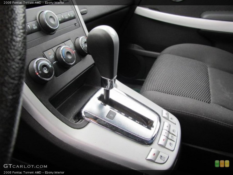 Ebony Interior Transmission for the 2008 Pontiac Torrent AWD #47050218