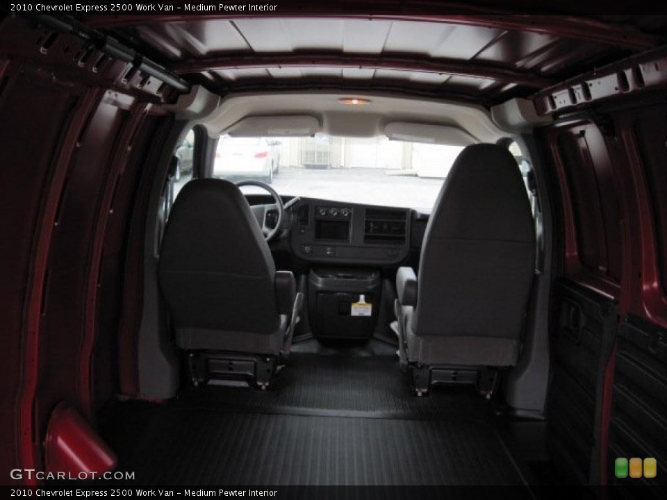 Medium Pewter Interior Photo for the 2010 Chevrolet Express 2500 Work Van #47053725