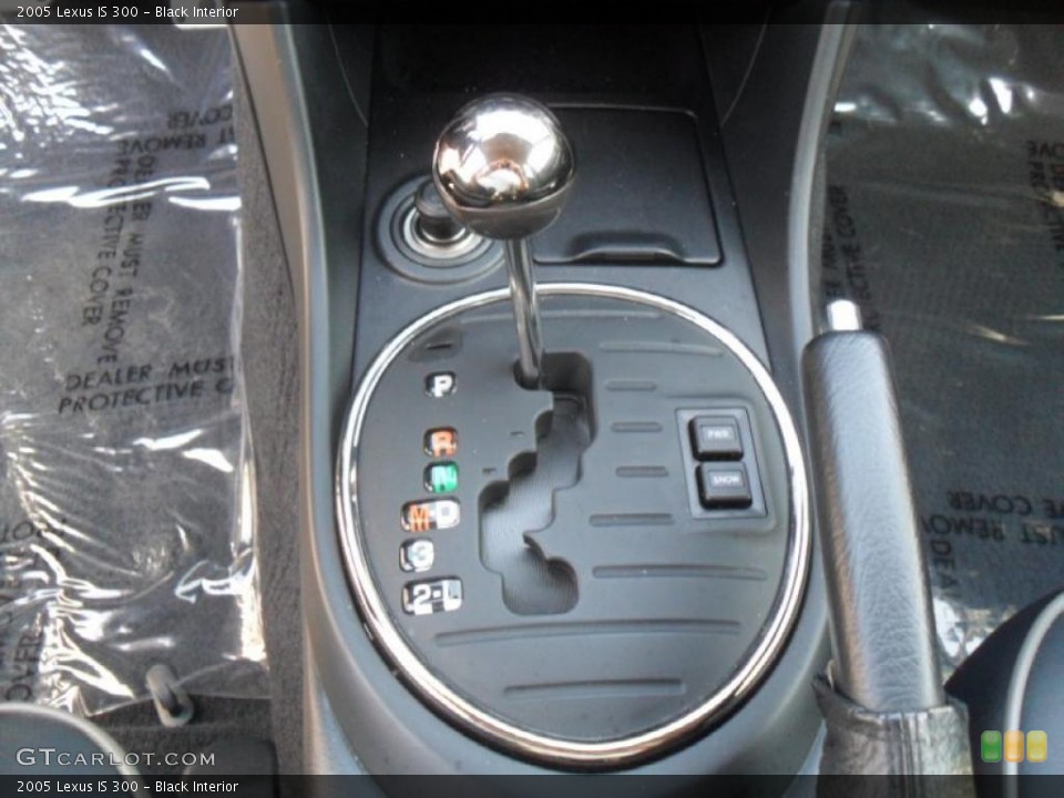 Black Interior Transmission for the 2005 Lexus IS 300 #47054208