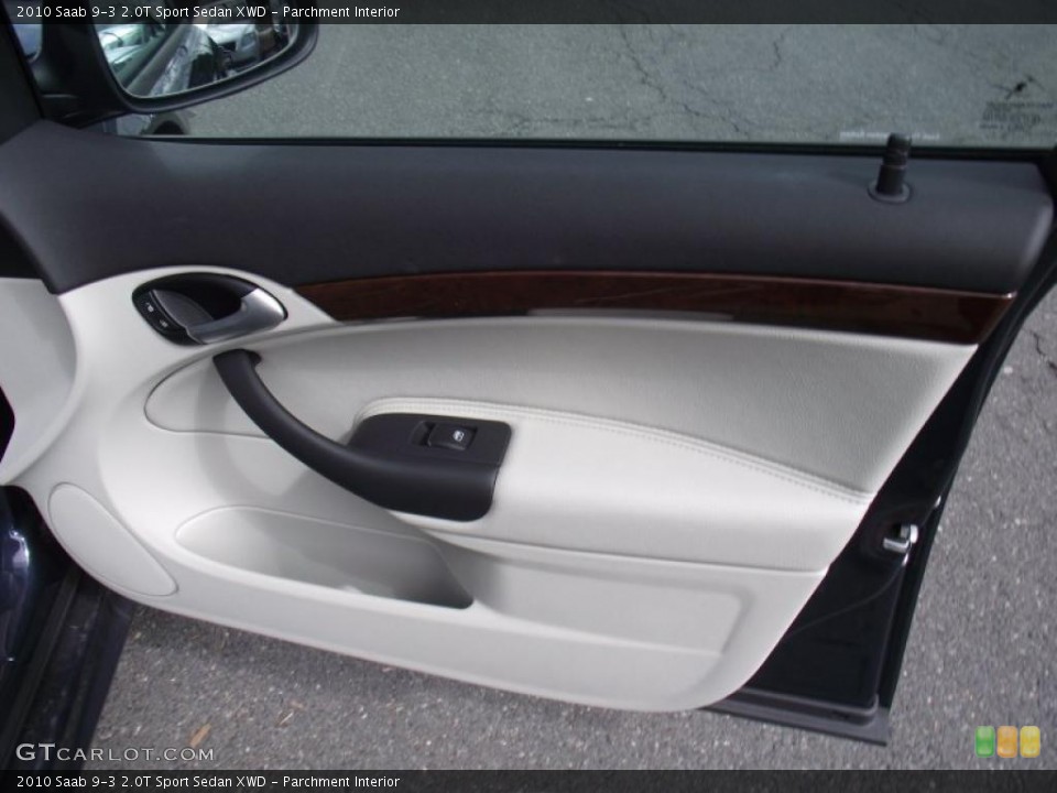 Parchment Interior Door Panel for the 2010 Saab 9-3 2.0T Sport Sedan XWD #47054680