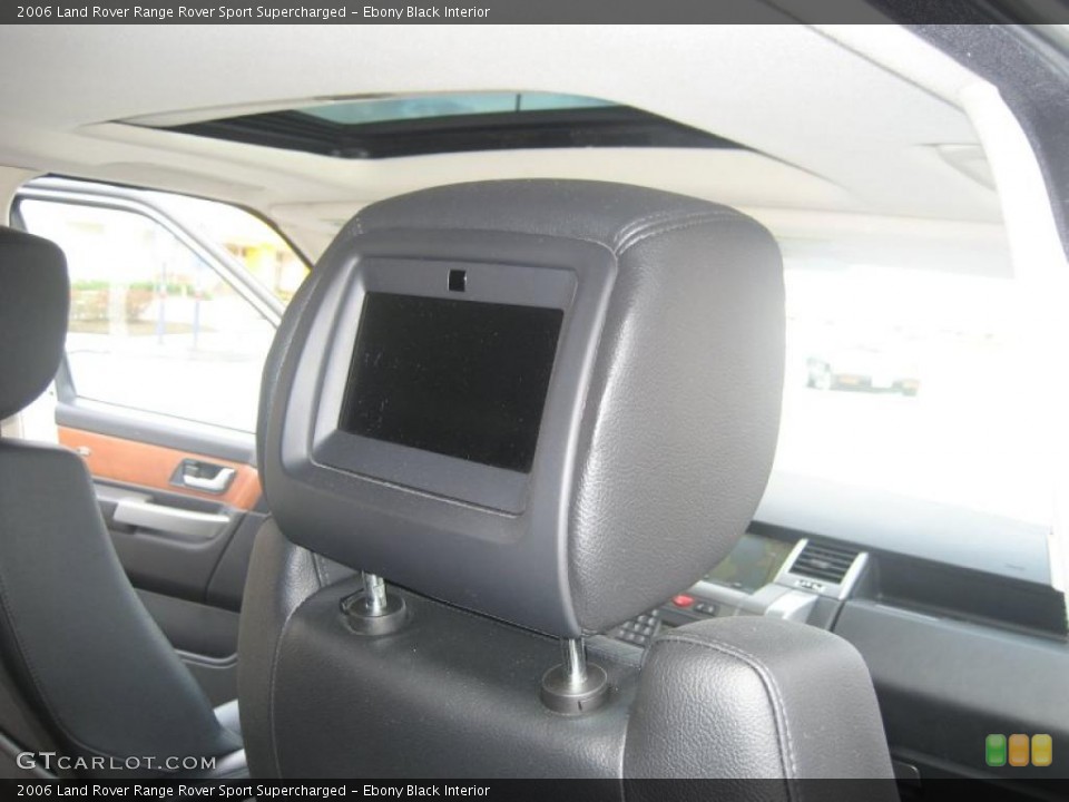 Ebony Black Interior Photo for the 2006 Land Rover Range Rover Sport Supercharged #47055511