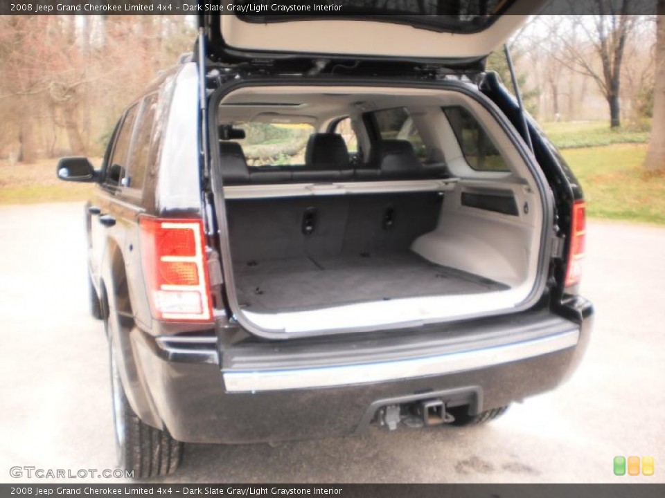 Dark Slate Gray/Light Graystone Interior Trunk for the 2008 Jeep Grand Cherokee Limited 4x4 #47055790