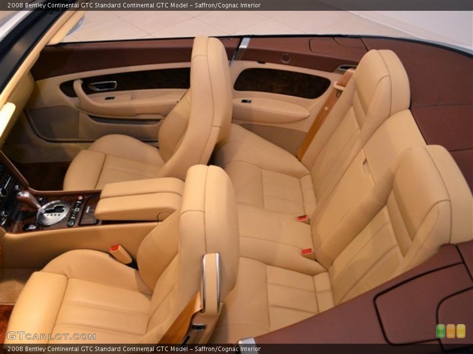 Saffron/Cognac Interior Photo for the 2008 Bentley Continental GTC  #47058314