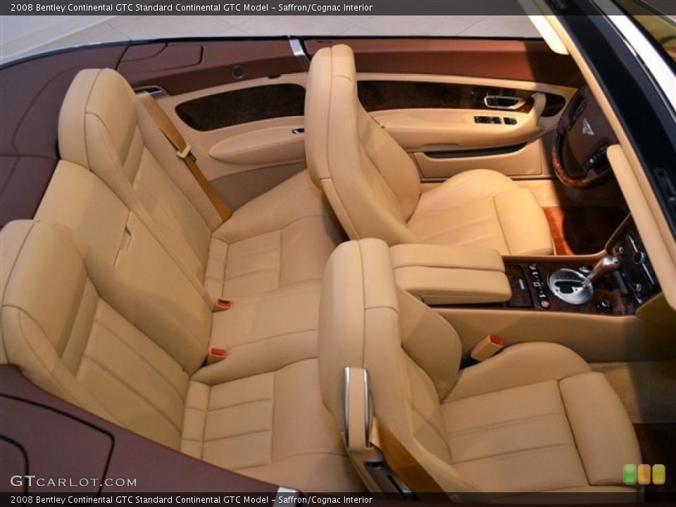 Saffron/Cognac Interior Photo for the 2008 Bentley Continental GTC  #47058329