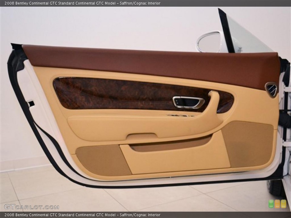 Saffron/Cognac Interior Door Panel for the 2008 Bentley Continental GTC  #47058383