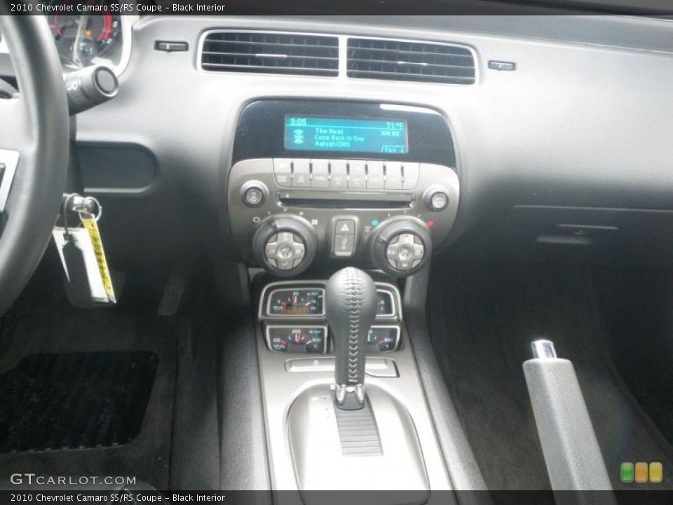 Black Interior Controls for the 2010 Chevrolet Camaro SS/RS Coupe #47059250