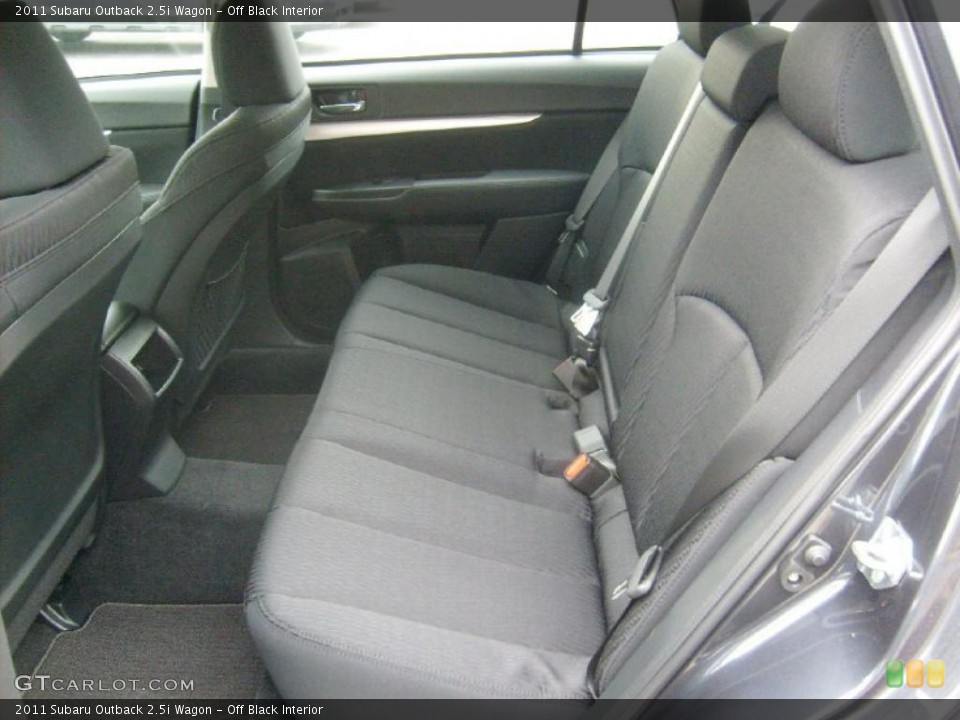 Off Black Interior Photo for the 2011 Subaru Outback 2.5i Wagon #47059439