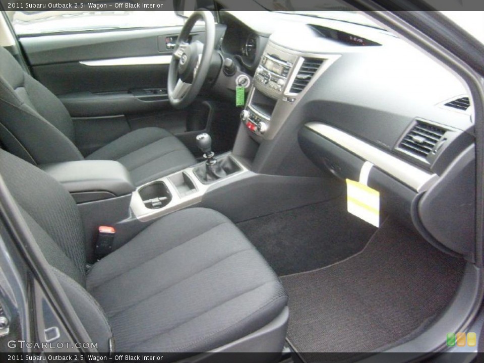 Off Black Interior Photo for the 2011 Subaru Outback 2.5i Wagon #47059454