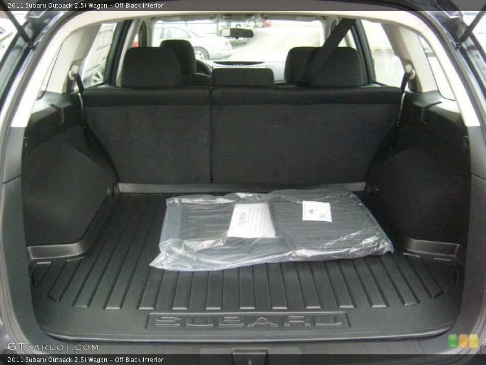 Off Black Interior Trunk for the 2011 Subaru Outback 2.5i Wagon #47059610