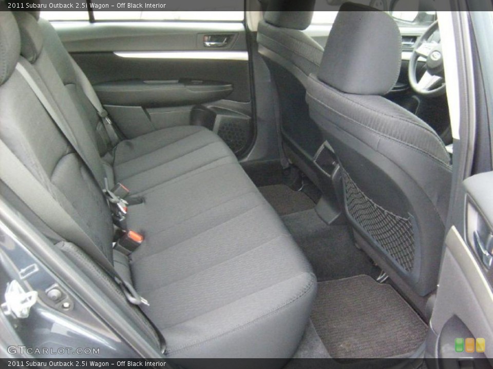 Off Black Interior Photo for the 2011 Subaru Outback 2.5i Wagon #47059625
