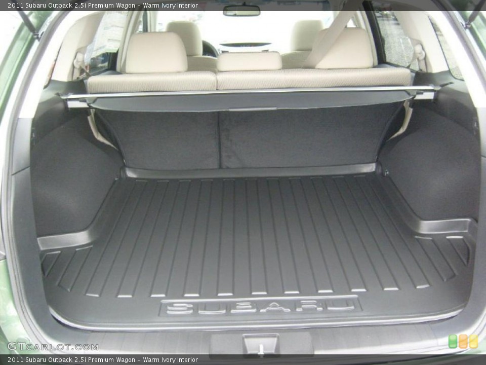 Warm Ivory Interior Trunk for the 2011 Subaru Outback 2.5i Premium Wagon #47061464